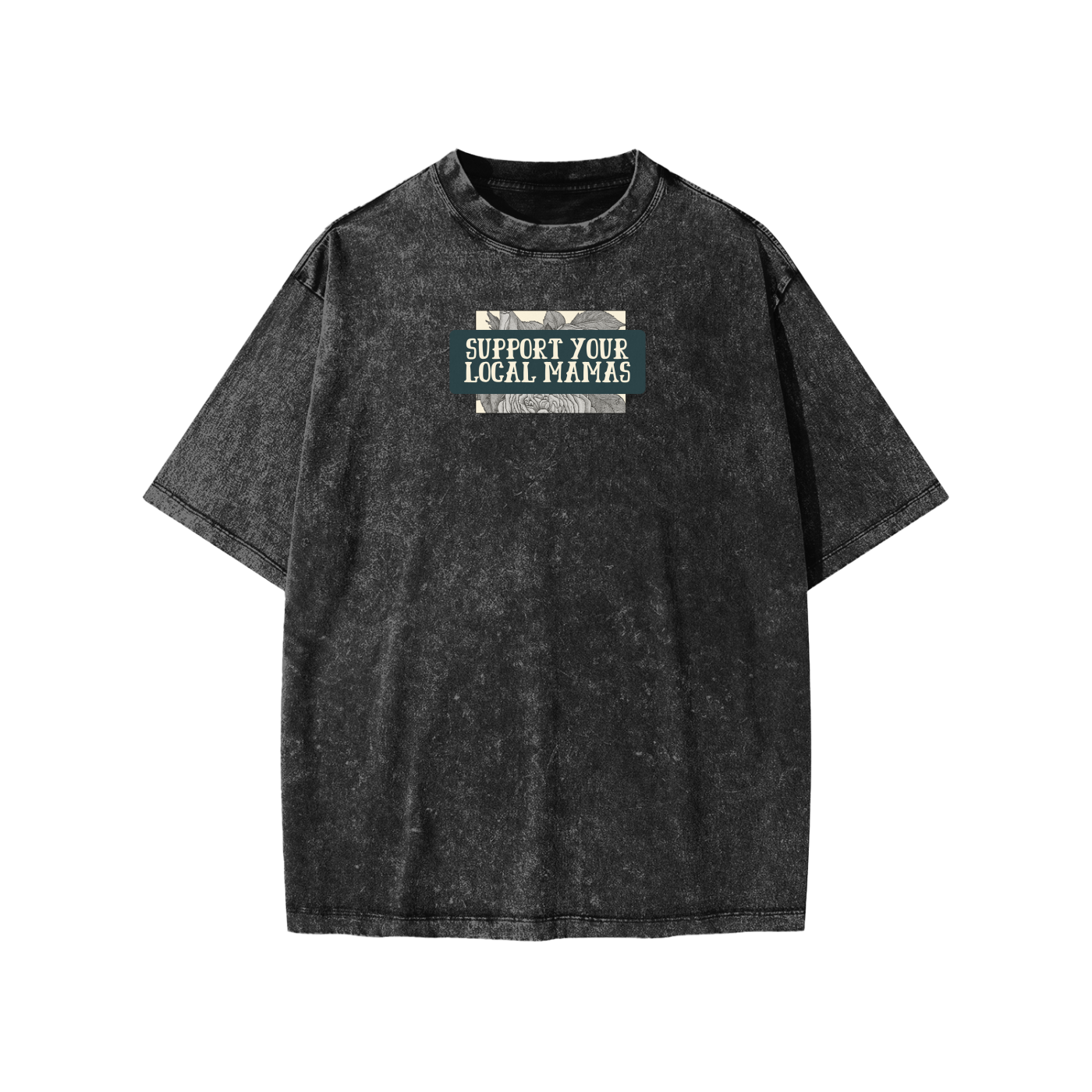 Floral Mama • Snow Washed Kids' T-Shirt