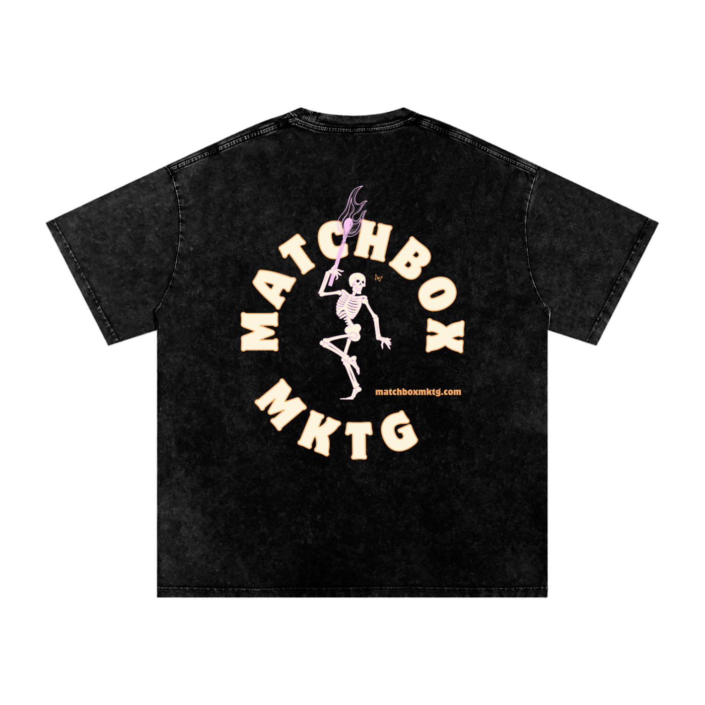 Matchbox Marketing Original • Snow Washed Oversized Cotton T-Shirt