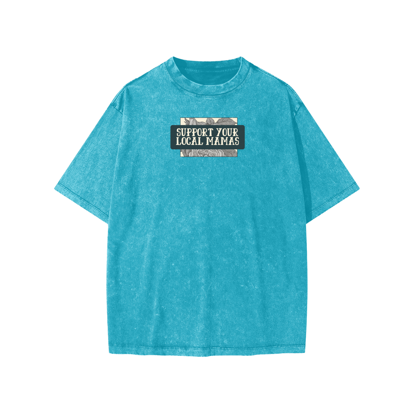 Floral Mama • Snow Washed Kids' T-Shirt