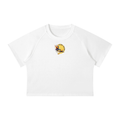 Lucky Ducky • Women's Mineral Wash Raglan Crop T-Shirt