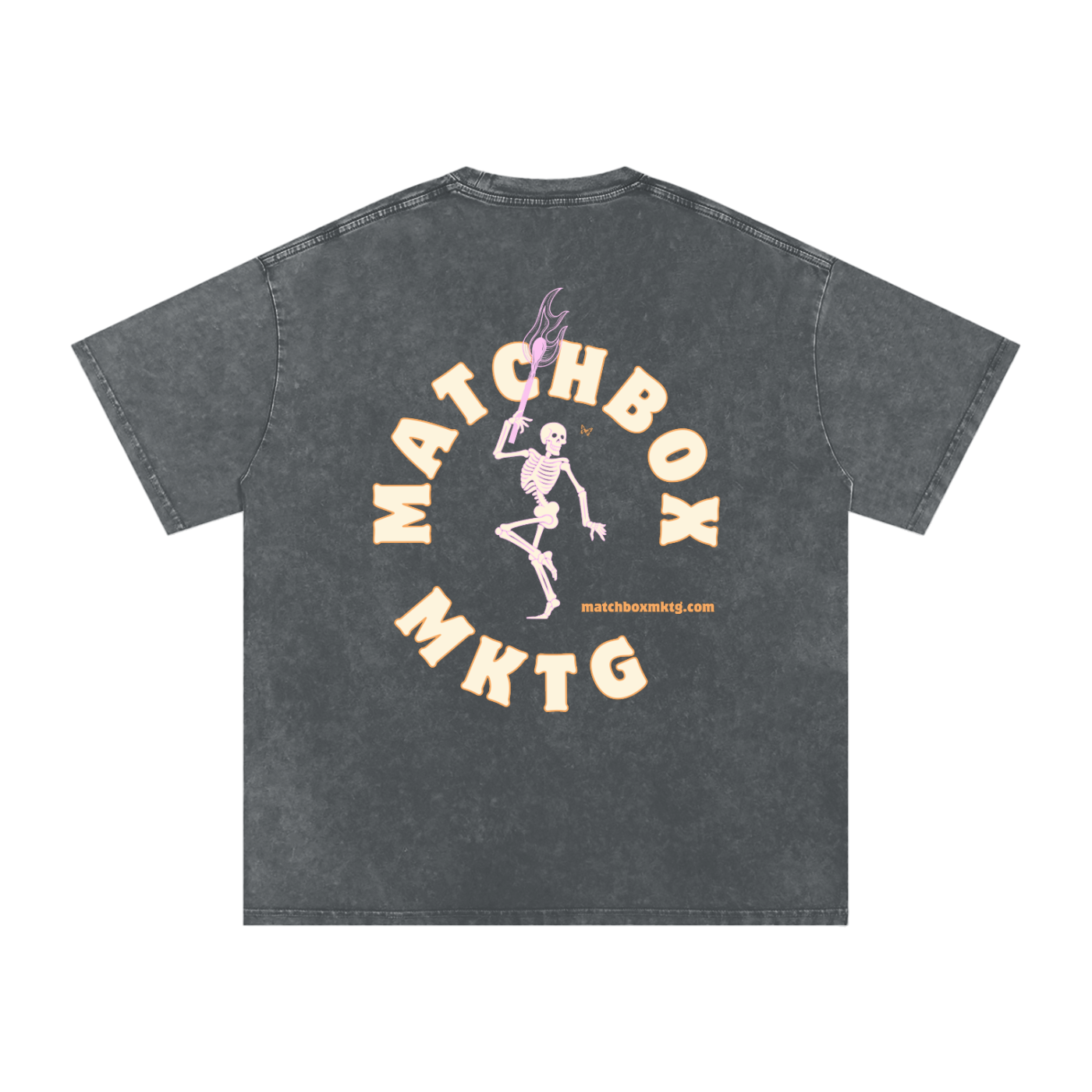 Matchbox Marketing Original • Snow Washed Oversized Cotton T-Shirt