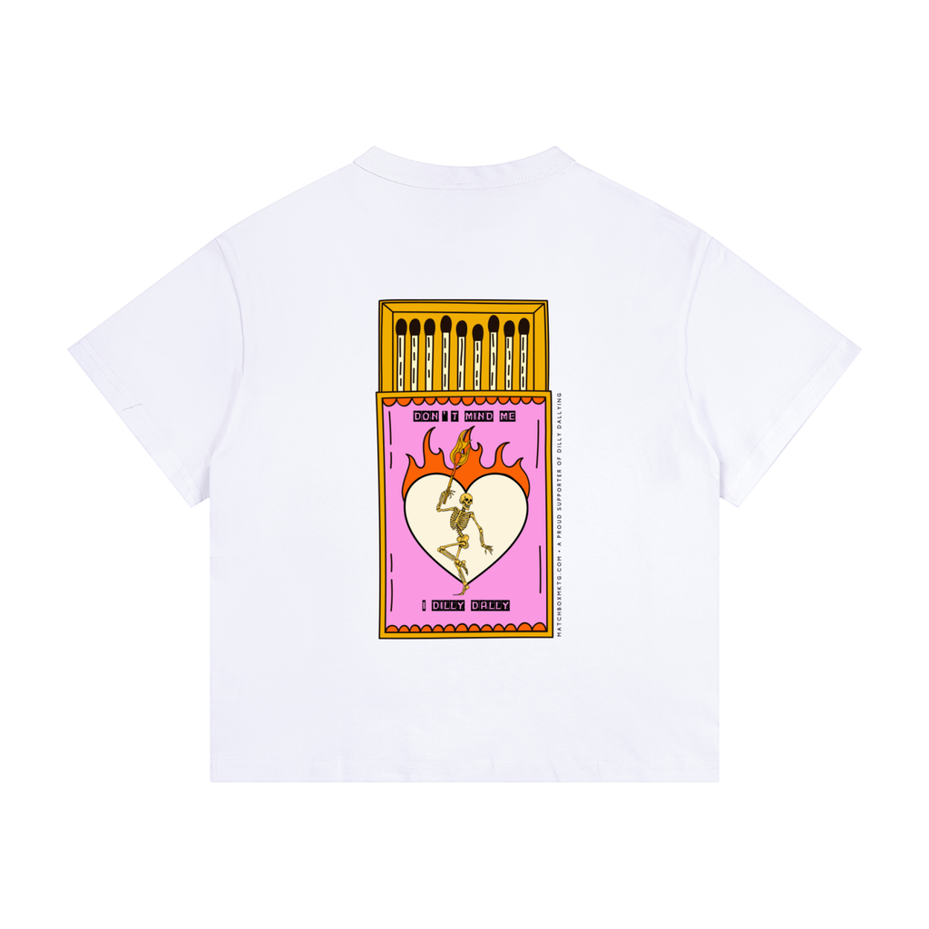 Dilly Dally • Kid's Loose Fit Drop Shoulder T-Shirt