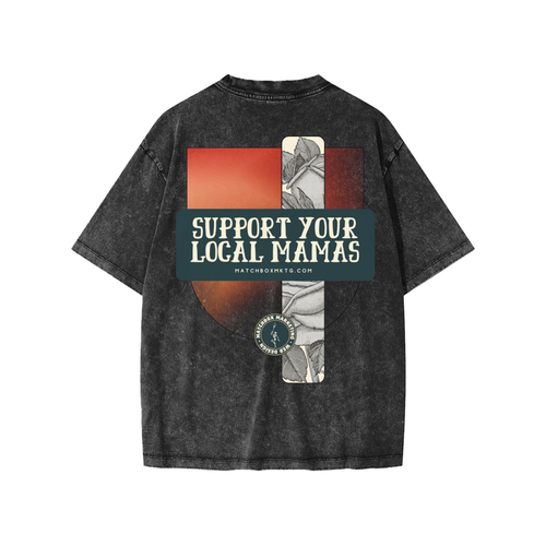 Floral Mama • Snow Washed Kids' T-Shirt