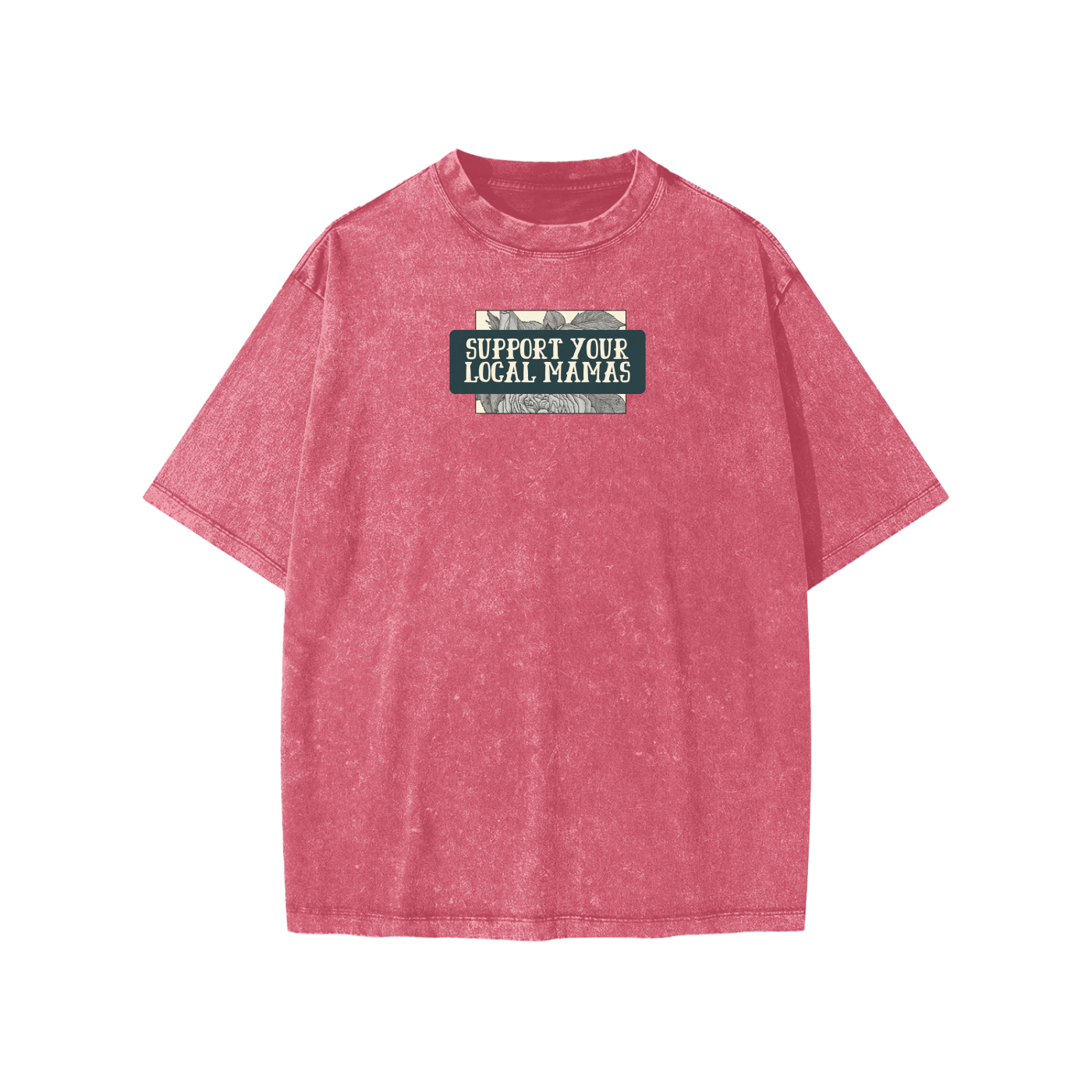 Floral Mama • Snow Washed Kids' T-Shirt