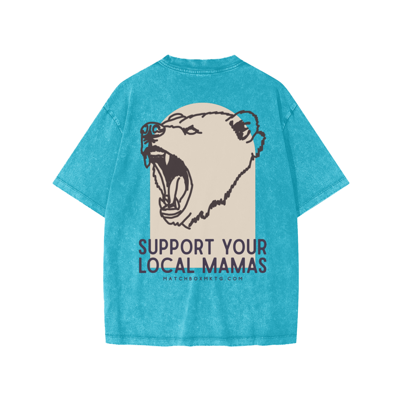 Mama Bear • Snow Washed Kids' T-Shirt
