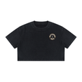 Matchbox Marketing Original • Women's Mineral Wash Cotton Crop T-Shirt